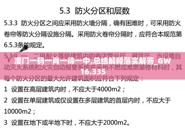 澳门一码一肖一待一中,总结解释落实解答_GW16.335