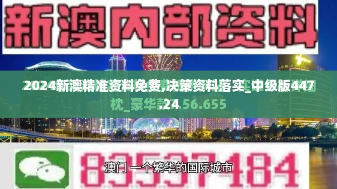 2024新澳精准资料免费,决策资料落实_中级版447.24