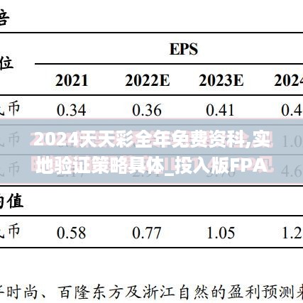 2024天天彩全年免费资科,实地验证策略具体_投入版FPA9.73