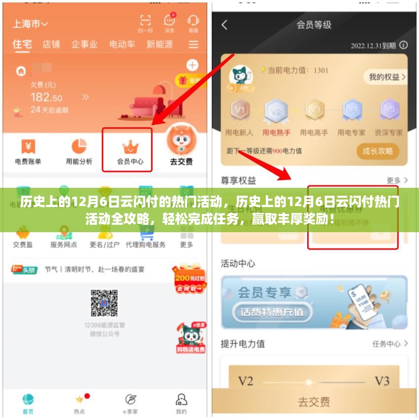 历史上的12月6日云闪付热门活动全攻略，轻松赢取丰厚奖励！